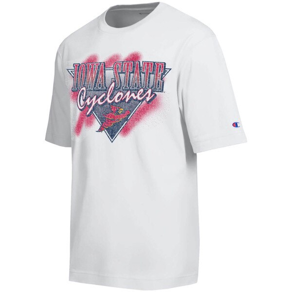 Champion Spirit Collection Retro White Short Sleeve T-Shirt vendor image